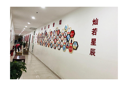中国平安眉山公司荣誉榜制作安装